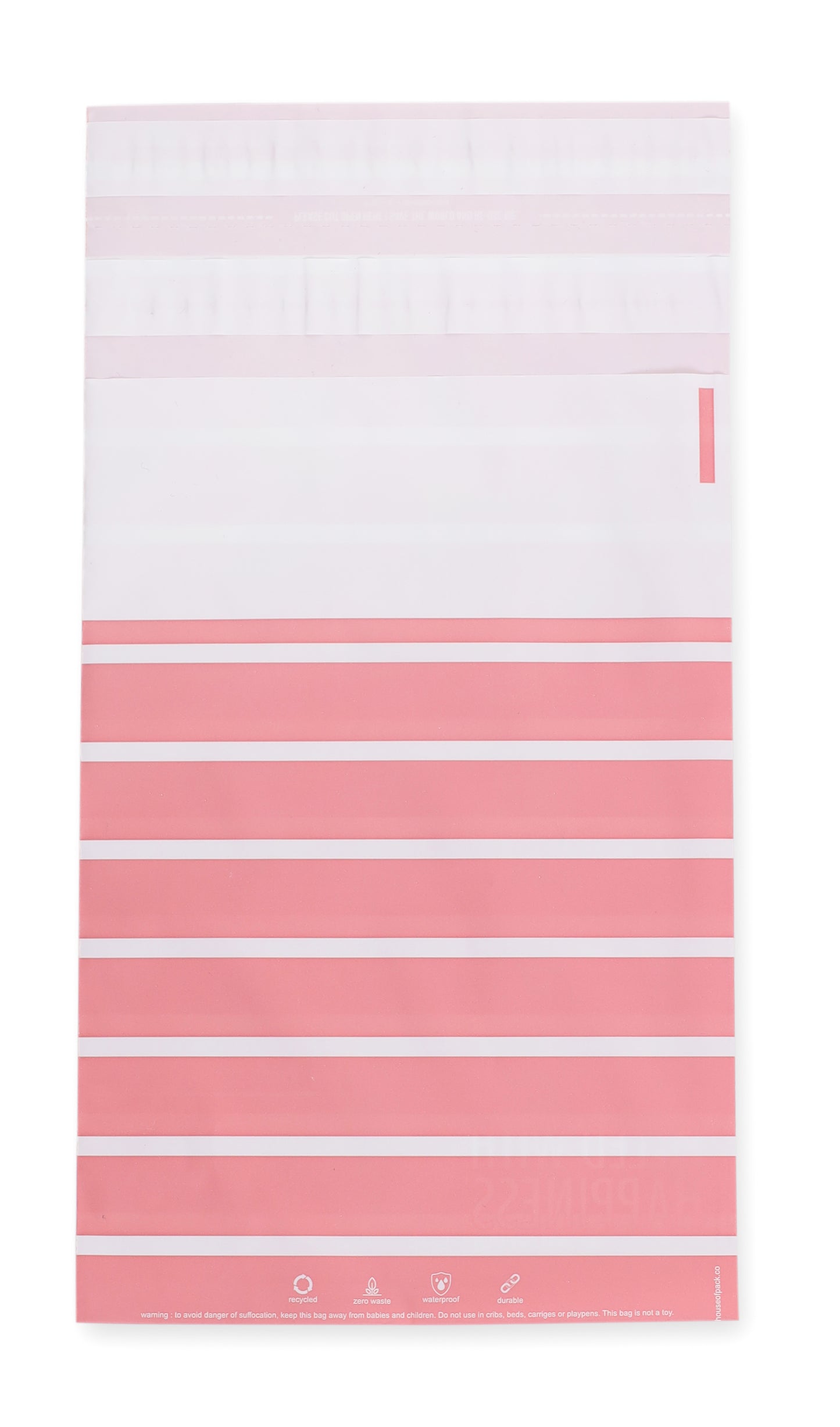 
                  
                    Mini Plastic Poly Mailer - 17x25 cm - Pink
                  
                