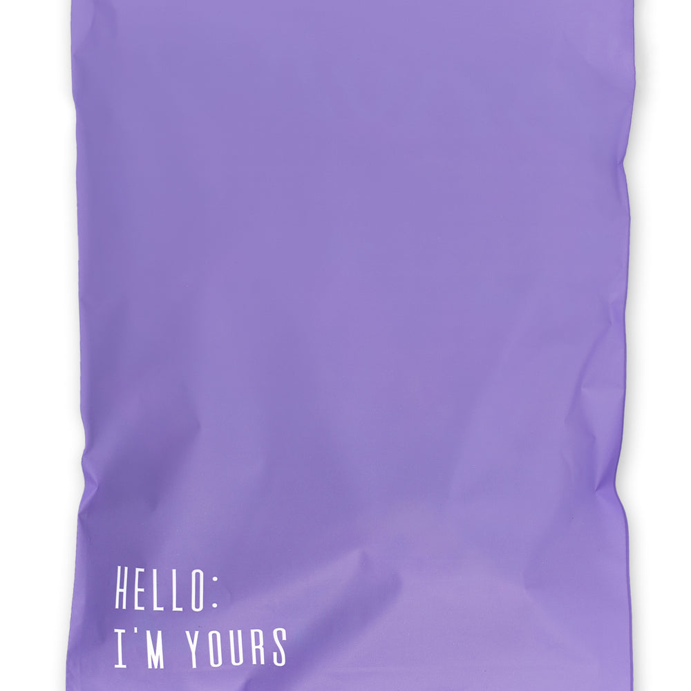 
                  
                    Renkli Kargo Poşeti Plastik (Cepsiz) - Hello I'm Yours baskılı
                  
                