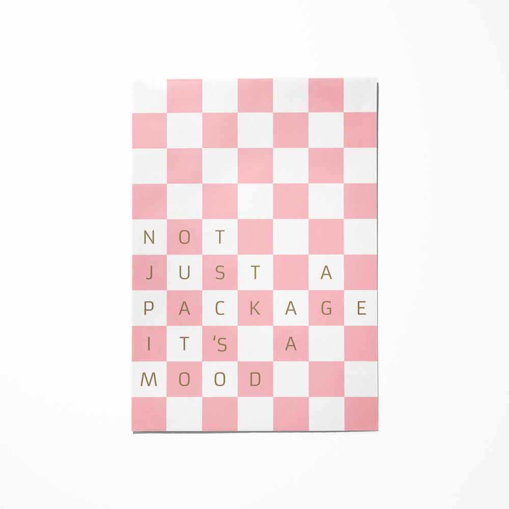 
                  
                    Plastik Mini Kargo Poşeti - 17x25 cm - Not Just A Package It's A Mood - baskılı
                  
                