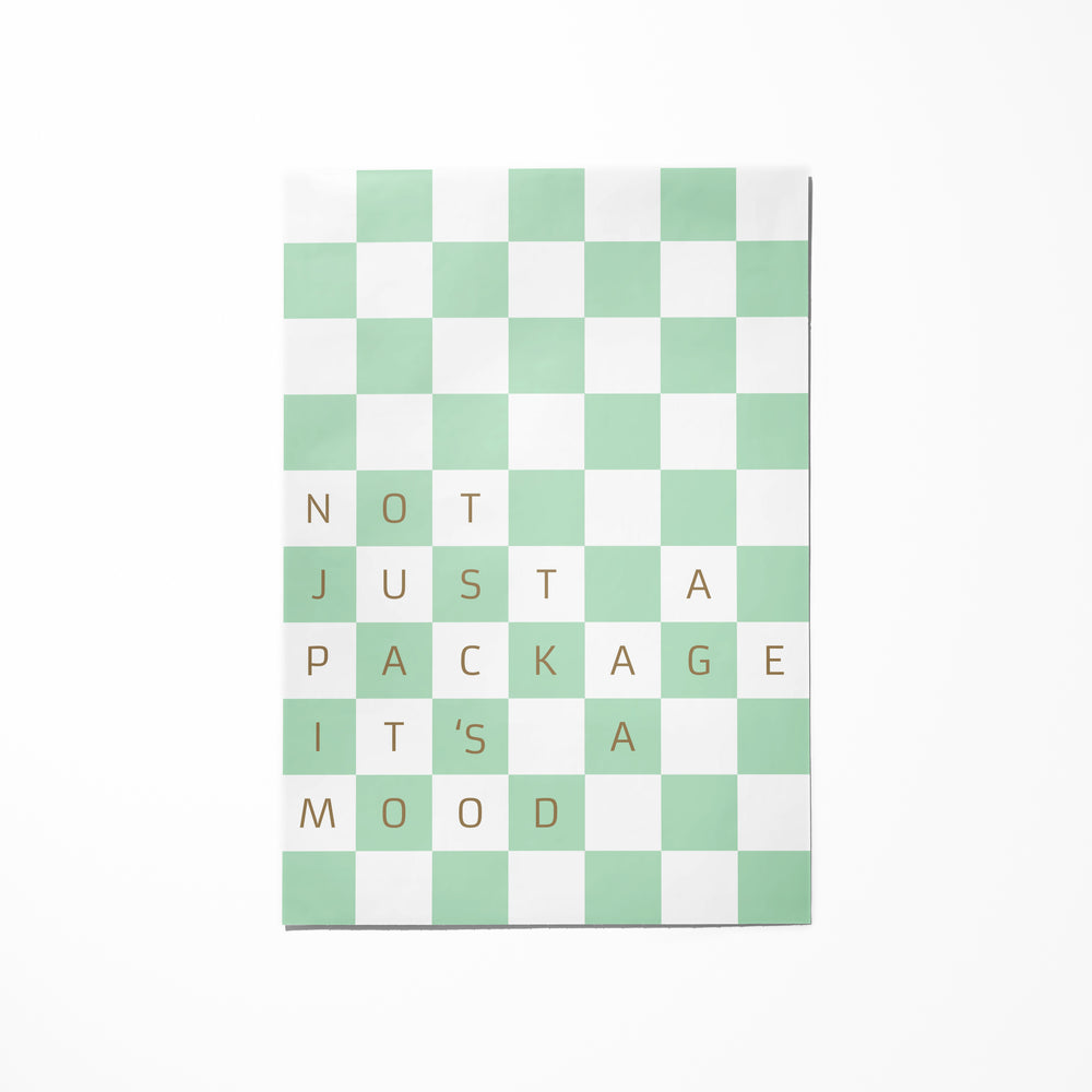 
                  
                    Plastik Mini Kargo Poşeti - 17x25 cm - Not Just A Package It's A Mood - baskılı
                  
                