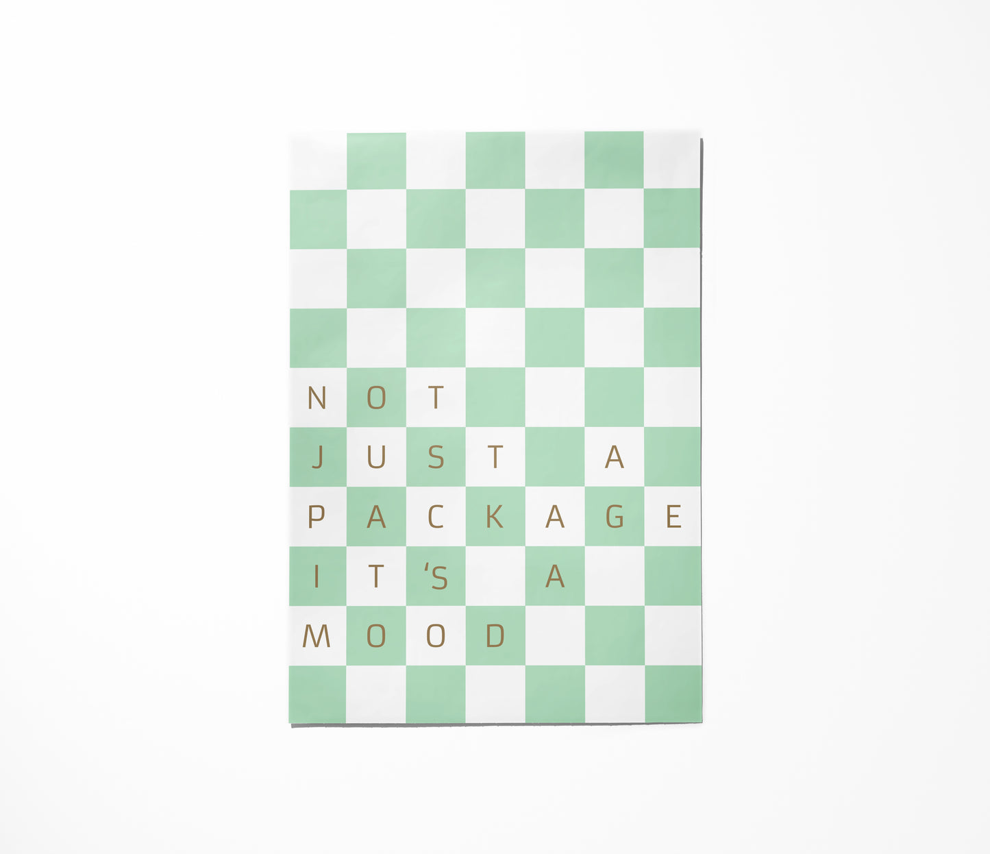 
                  
                    Plastik Mini Kargo Poşeti - 17x25 cm - Not Just A Package It's A Mood - baskılı
                  
                