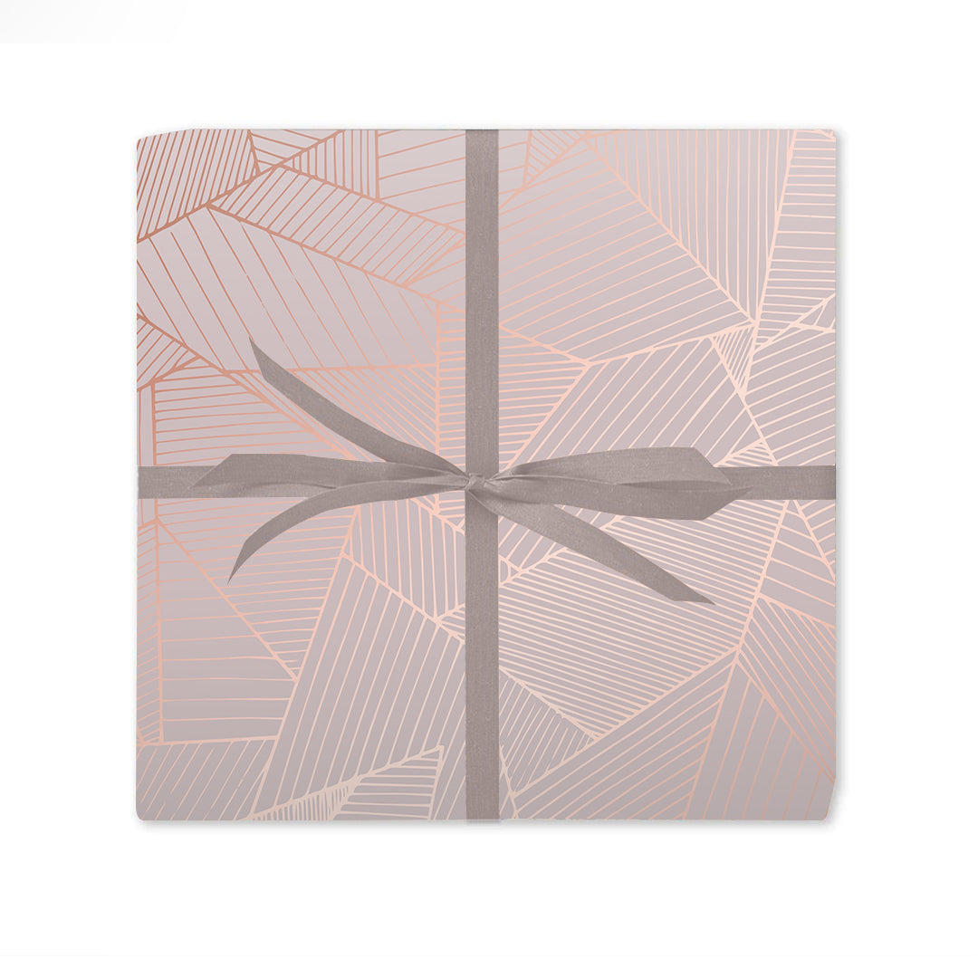 Wrapping Paper - Rose Gold Pattern