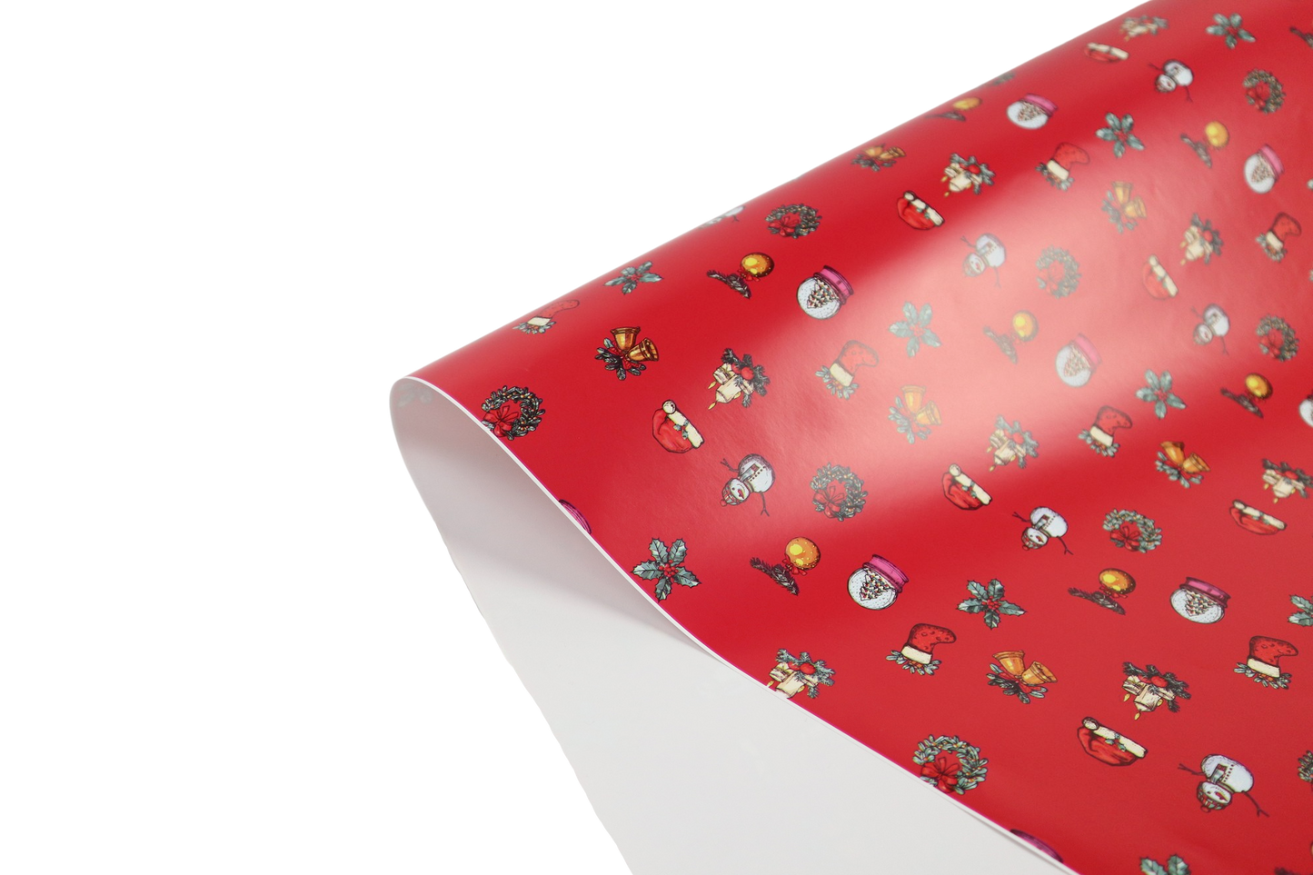Wrapping Paper - New Year's Red